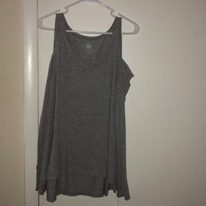 SO Long Sleeve Cold Shoulder Tee